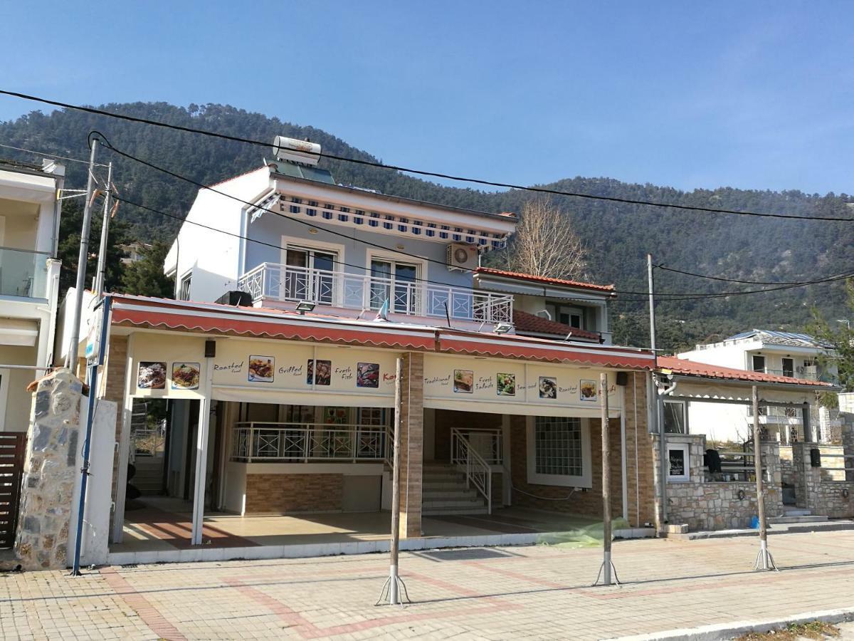L&K Apartment Golden Beach Chrisi Ammoudia Exterior foto