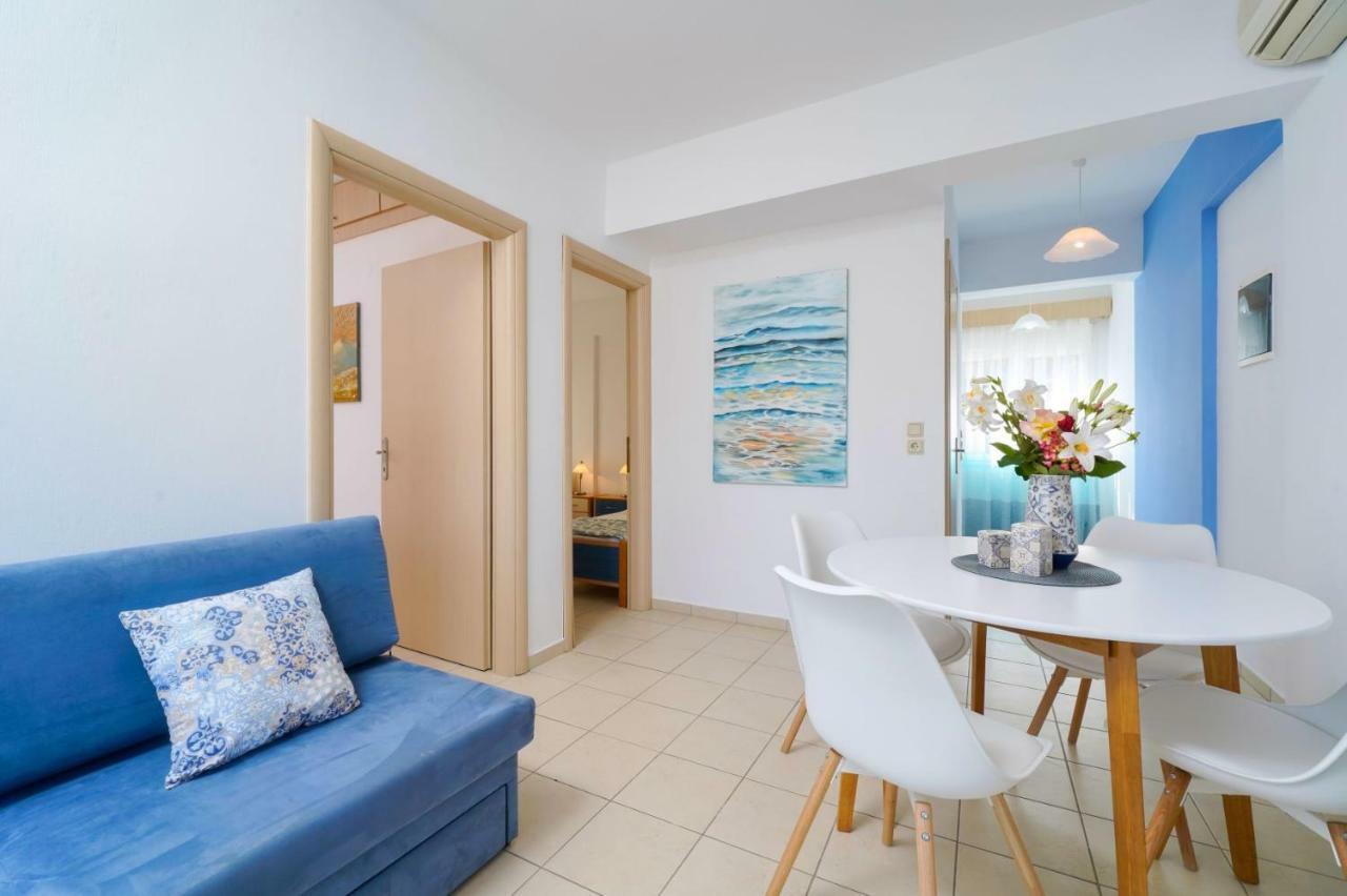 L&K Apartment Golden Beach Chrisi Ammoudia Exterior foto